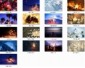 Microsoft Holiday Lights Theme