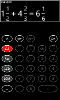 Fraction Calc (Windows Phone) 1.2.1.3023